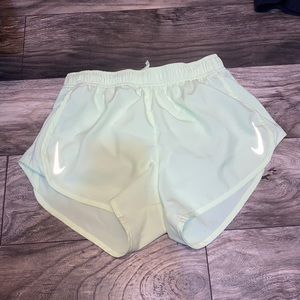 Neon Yellow Nike Shorts